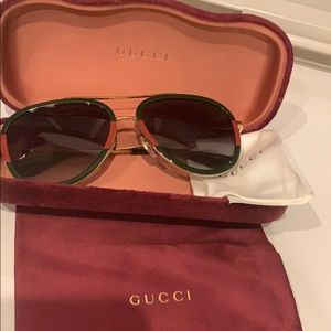 Gucci aviator sunglasses